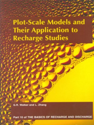 cover image of Plot Scale Models and Their Application to Recharge Studies